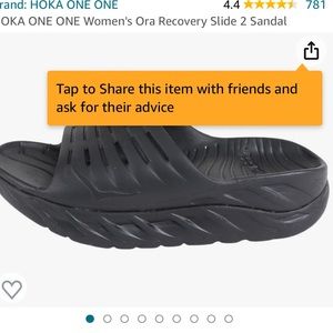 Hoka One One Ora Recovery Slides